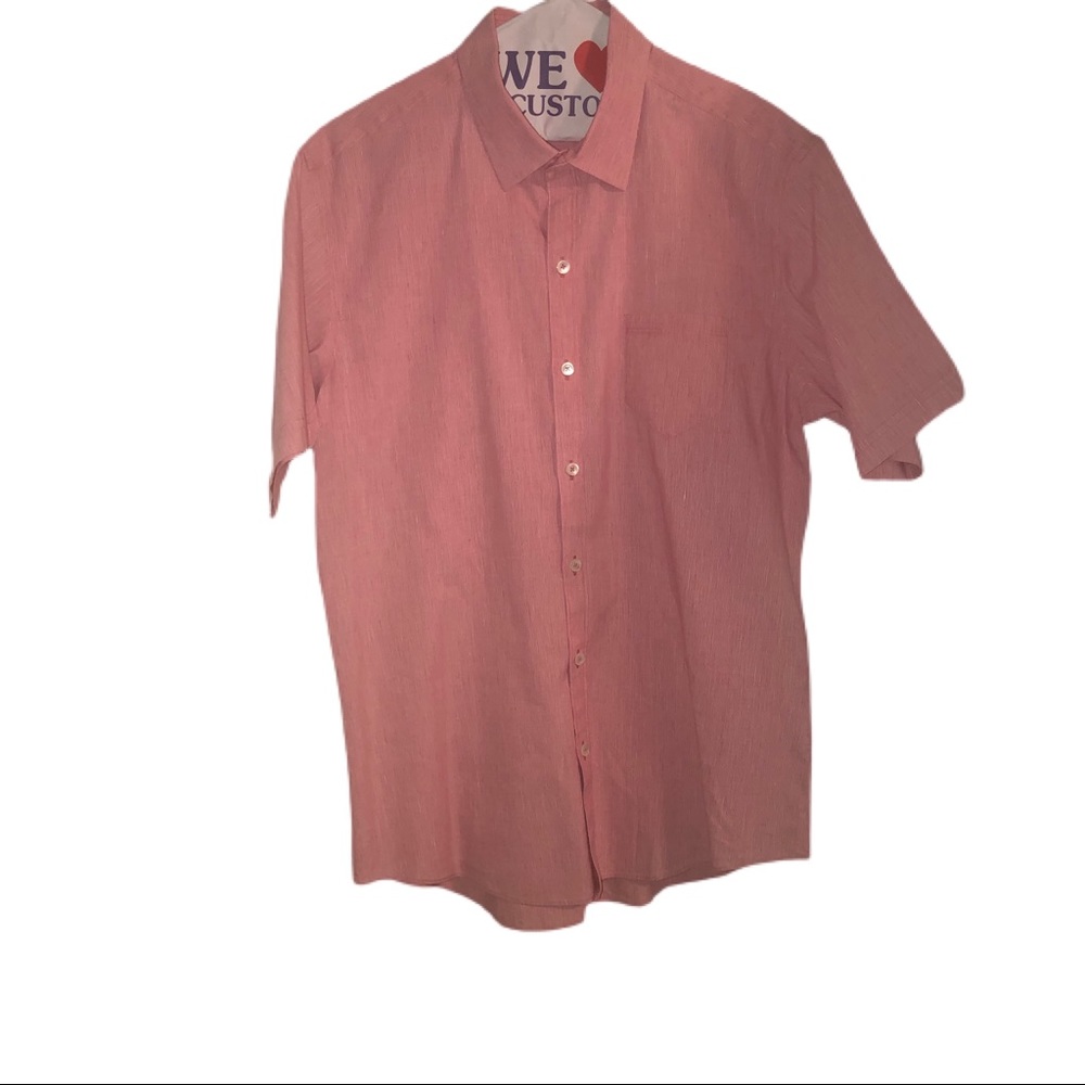 Zachary Prell Men’s Short Sleeve Dress Shirt